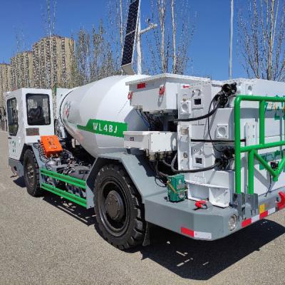 China Carbon Free Emission Underground Coal Mining Wl4bj Concrete Mixer Battery Truck for sale