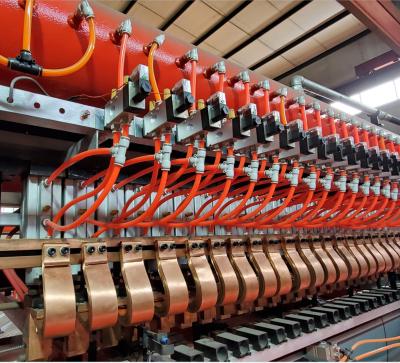 China Construction works Cylinder Type High Speed Wire Mesh Welding Machine Heavy Mesh Welding Machine for sale