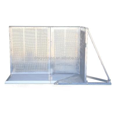 China Aluminum Concert Dragonstage Isolation Block Concert Crowd Control Barrier for sale