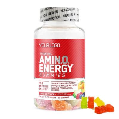 China Health Food OEM Amino Energy Gummies With Per Workout Post Supports Focus Muscle Recovery Energy Booster Gummies for sale