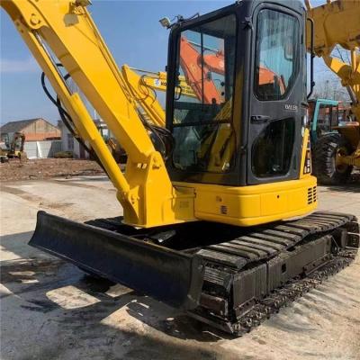 China Good Condition Used Komatsu PC55 Excavator PC55mr Excavator Made In Japan With Bucket Spare Parts 1.6m ³ for sale