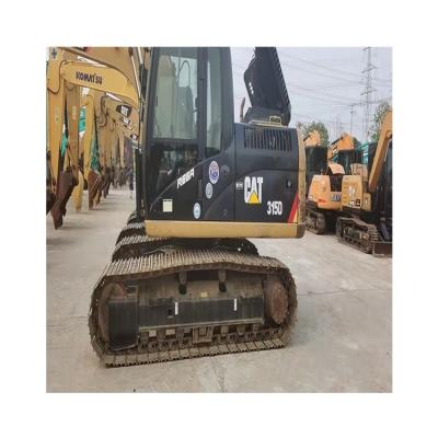 China Original Factory Wholesale Price Cat 315D Used Excavator Machine 315D Mini Small Excavator 1.6m ³ for sale