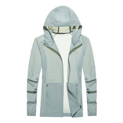 China Long Sleeve Factory Supply Cycling Outdoor Beach Travel Soft Ice Silk Fabric Sun Protection Clothing for sale