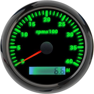 China Best Selling Multi Speed Function Universal 85Mm Gps Tachometer Digital Display for sale