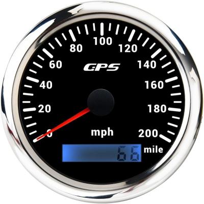 China Electric Speed Customized Backlight Universal 85Mm Vintage Car Tachometer For Testing for sale