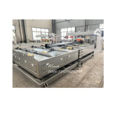 China Automatic Building Material Stores PVC Double Pipe Belling / Socket Machine for sale