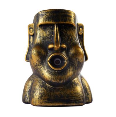 China Car Creative Design Easter Island Moai Statue Humidifier Wall Mounted 220ml Aroma Diffuser For Home Office Showcase Decoration for sale