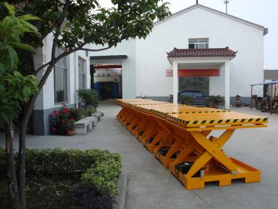 China 6M 5000KG Customized Hudraulic Lifting Platform Stationary Scissor Lift for Workshop for sale
