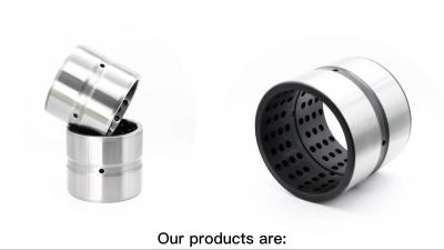 China Hydraulic Cylinder Bushing Wrapped Sleeve DU Bearing For Hydraulic for sale