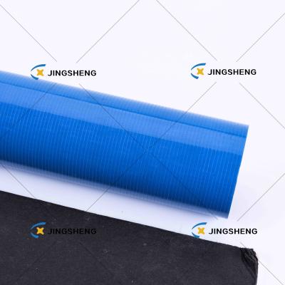 China 50ft Blue Fiberglass Surface Carbon Fiber Telescopic Gutter Vacuum Pole For Shopping Malls Gymnasiums High-rise Interiors for sale