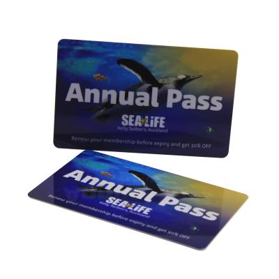 China HF 13,56 Mhz Vollfarbe Kunststoff RFID-Smartcard ISO14443A-Standard zu verkaufen