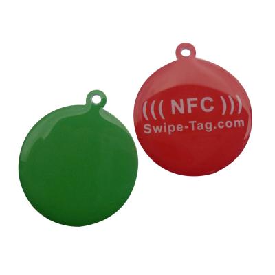 Китай HF NFC NFC213 RFID Дисковый тег, QR-код и URL кодировка RFID Pet Tag продается