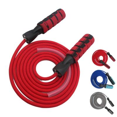 China Durable 9mm Double Supporting Speed Jump Rope Men Women Fitness Workout Exercise Equipment Jump Rope for sale
