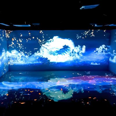 Cina Mostra del Digital Art Museum 3d Immersive Mapping Projector Proiezione interattiva in vendita