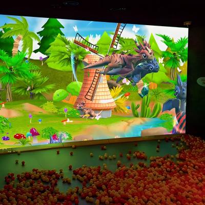 China Sistema integrado de proyector de juegos interactivos bolas de ruido para el parque infantil en venta