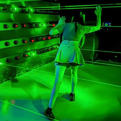 China Juego de luz de láser en interiores Juego de laberinto móvil profesional con software en venta