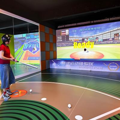 Chine Le pavillon de batte Le pavillon de batte La cage de lancer La machine de baseball Simulation à vendre
