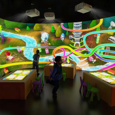 Cina 3D AR Animato Disegno Interattivo Proiezione sullo schermo touch in vendita