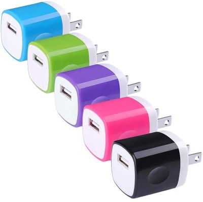 China Durable Wall Charger USB Plug Fast Charger 5V/1A Universal High Speed Adapter For Apple For Iphone for sale