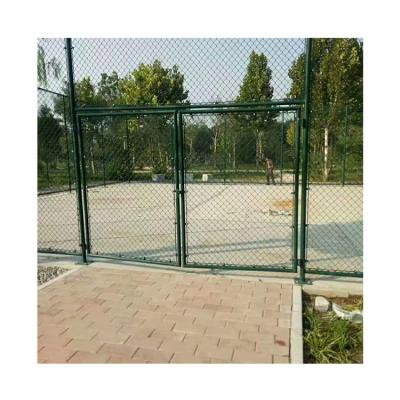 China Galvanized Wire + Galvanized Multifunctional Pipe PVC Impregnation Galvanized Chain Link Fence Professional Supplier for sale