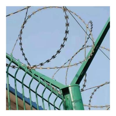 China 3D Galvanized Wire PVC Impregnation Galvanized Wire Bending Welded Fence Safety Nets for sale