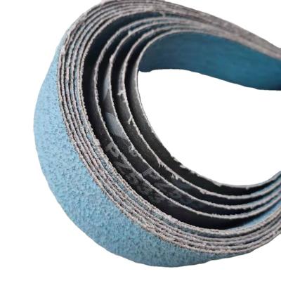 China Surface Grinding 50*2000mm Zirconia za material Sanding belt metal polishing coated abrasive tools for sale