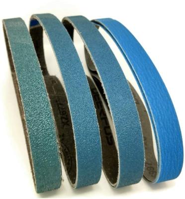 China Polishing metal Manufacturer 1x30 inch Zirconia Alumina abrasive sanding belt ,sanding disc sand cloth polish wheel grinding for sale