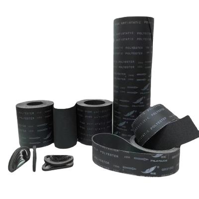 China Sanding belt for stone 650*1900mm Y cloth-based silicon carbide concrete polishing sanding belts for stone for nonferrous metal polishing for sale