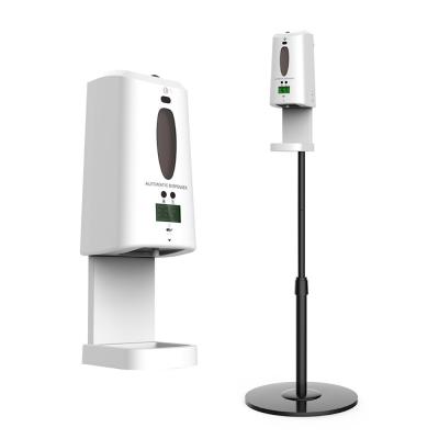 China Temp que mede o plástico do ABS do distribuidor do Sanitizer da mão 1300ml à venda