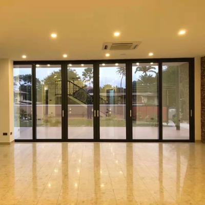 China Screen Factory Hot Selling White Aluminum Sliding Balcony Sliding Glass Doors for sale