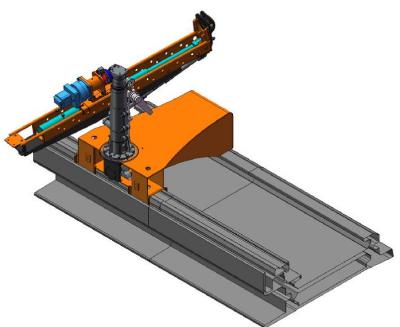Chine Nouveau perçage développé Rig Move le long de la cannelure moyenne conduite par l'émulsion pour l'eau et le gaz sondant des mines de charbon à vendre