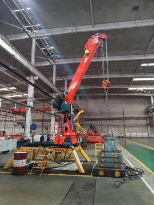 China Truck-mounted Crane with 200kN.m Lifting Capacity 8 Tons and Max. Working Radius 19.5m en venta