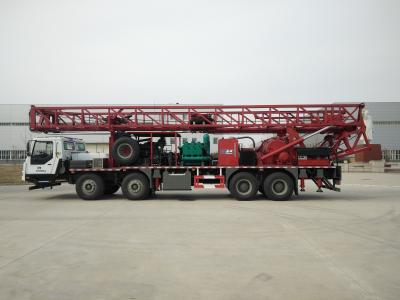 China 1000m truck-mounted water well drilling rig hydrological wells, coal seam hole, grouting holes, geothermal wells en venta