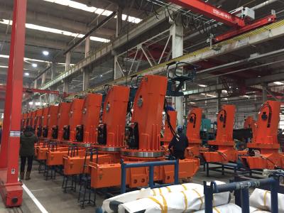 China 20m Capacity 200kN.m Lorry Crane with Max. Working Range 0-75 Degree en venta