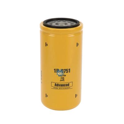 China Excavator Excavator Diesel Engine Spin On Gasoline And Oil Filter Element 1R-0751 for sale