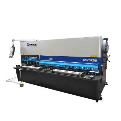 China Garment Shops 8x2500 CNC Hydraulic Shearing Machine High Quality Metal Shearing Cut Machine for sale