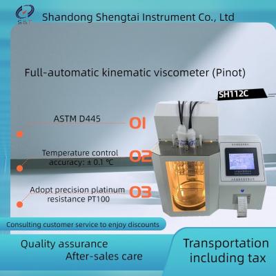 China ASTMD445 Fully Automatic Kinematic Viscometer SH112C for Measuring the Kinematic Viscosity of Light Fuel Oil (Pinot) for sale