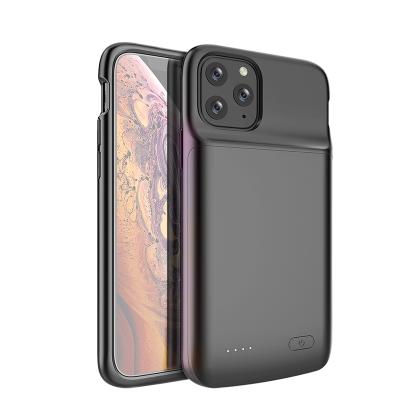 China Radio Charging 2020 Battery Mobile Phone Lightning Protection Case Portable Wireless Charging Power Bank For iphone11pro for sale