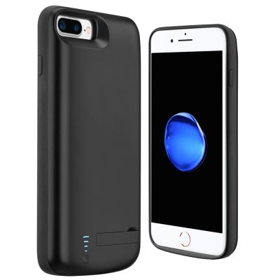China Radio Charging Bracket 2020 8000mAh High Capacity Hot Selling Battery Charging Case For iphone 7plus 5.5inch for sale