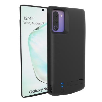 China Suitable Power Bank Case 5000mAh Product Phone Charging Wireless Charging Trendy Battery Case For Samsung Note 10 for sale