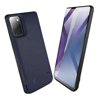 China OEM Products Battery Case Charger Wireless Charging Large Capacity Trending Wireless Charging Phone Power Bank For Samsung Note20 for sale