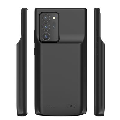 China Private Label Mobile Phone Case Black Wireless Charging Shockproof Power Bank For Samsung Galaxy Note20 for sale