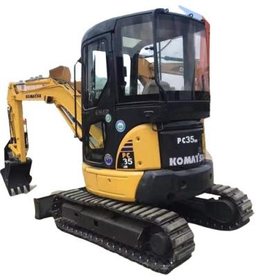 China Used KOMATSU 35MR-2 excavator, a popular model which is cheap and easy to operate, is for sale 0.11m ³ for sale