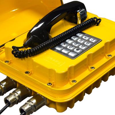 China Chemical Plant Joiwo Wall Mounted Three-port Full Keypad VOIP Phone JWBT821 for sale