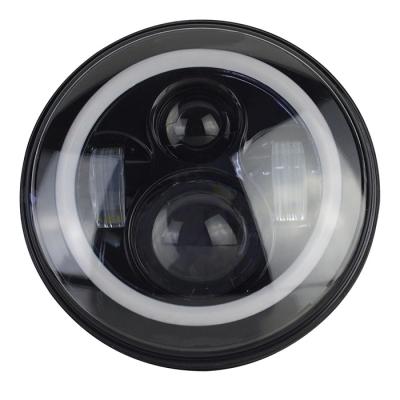 China Hot Selling 7 Inch High Power High Low Beam Around Offraod Car Bumper Work Light Led Lamp JR-G-01 for sale