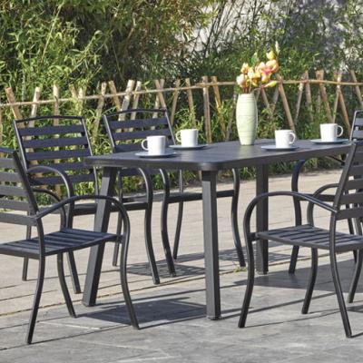 China Water Proof New Design Garden Furniture Set Table And Chair Dining Chair for sale