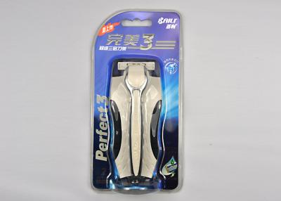 China No Electric Manual Nonslip Safety Mens Shaving Razors with Lubricating aloe strip for sale