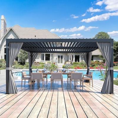 China Verwandeln Sie Ihren Außenbereich: Stilvolle, langlebige und elegante Aluminiumpergola zu verkaufen