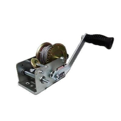 China Boat China Factory 2500LBS Manual Hand Winch With Two Speed For Towing Boat for sale