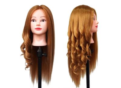 China Professional Female 100% Human Hair Mannequins Head Manikins Head For Beginner Students for sale